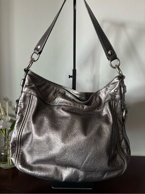 Y2K Coach Metallic Zoe Shoulder Bag